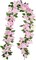Pink Artificial Cherry Blossom Flower Vine Garland for Weddings & Decor